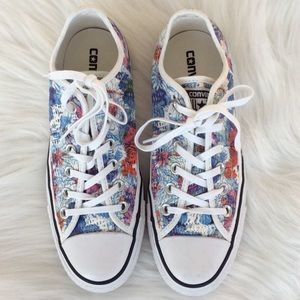 Converse All⭐️Star Floral Mesh Shoes NEW
